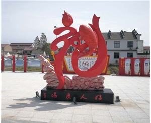 蕪湖不銹鋼景觀雕塑簡述藝術(shù)品為何會上銹？